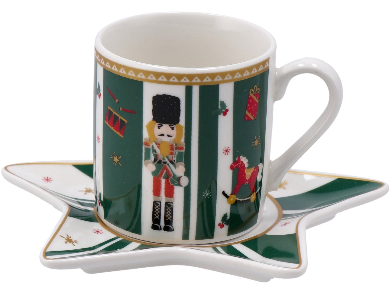 Tazzina caffe'con piattino 6xh.6cm