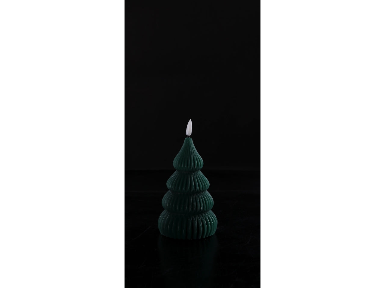 Candela led ad albero 9xh.14cm in colori assortiti
