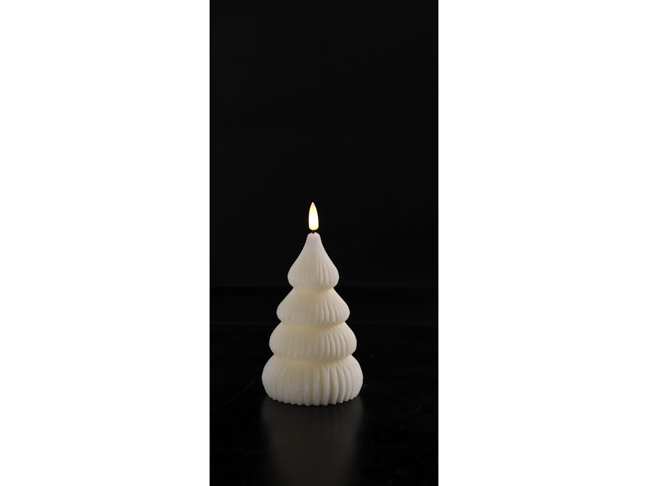 Candela led ad albero 9xh.14cm in colori assortiti