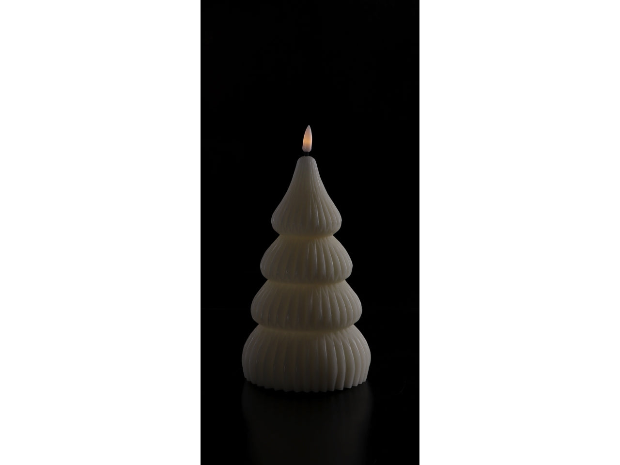 Candela led ad albero 12xh.20cm in colori assortiti