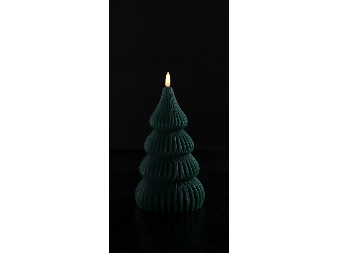 Candela led ad albero 12xh.20cm in colori assortiti