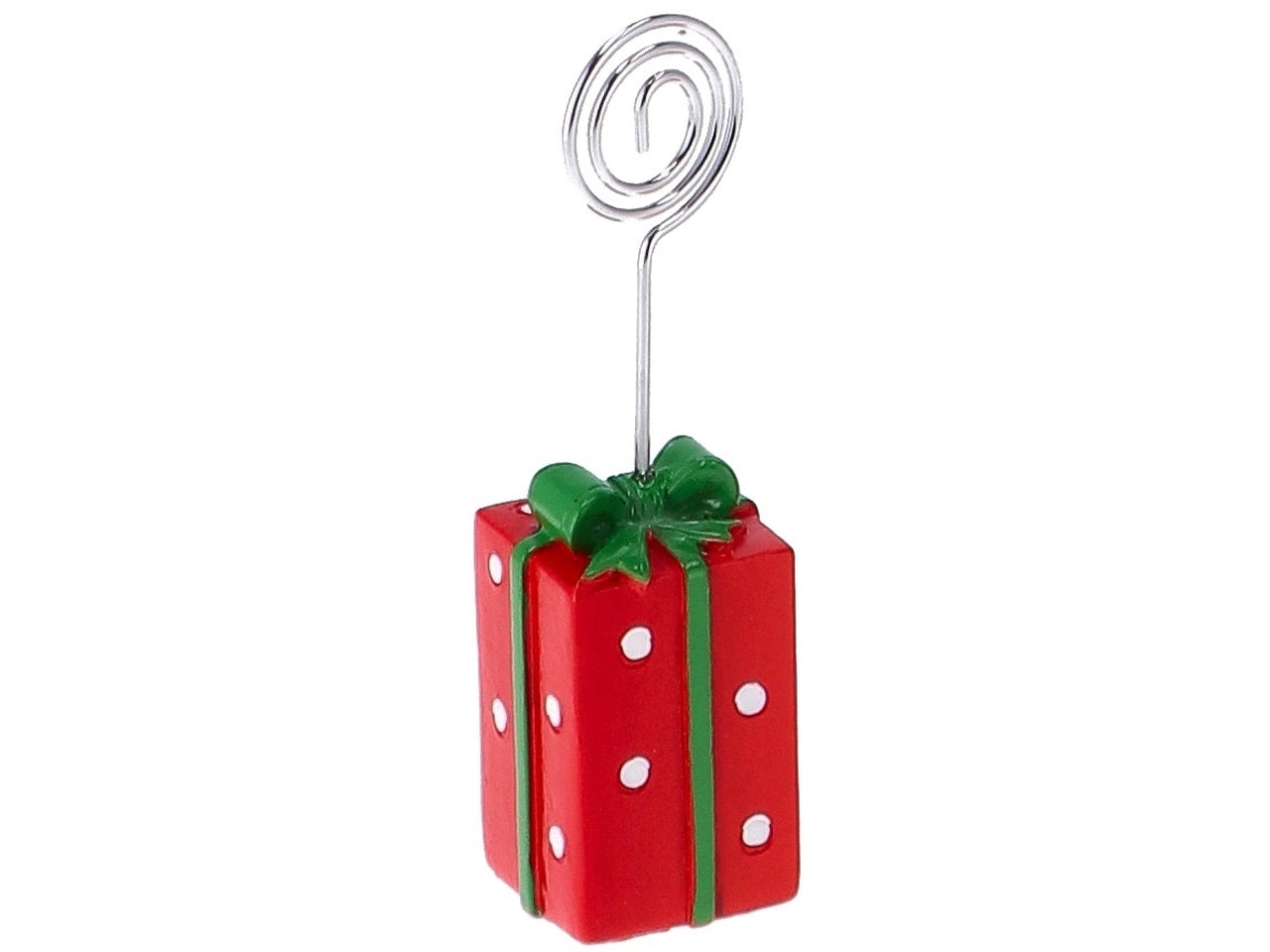 Segnaposto pacco in resina 3x3xh.9cm assortiti