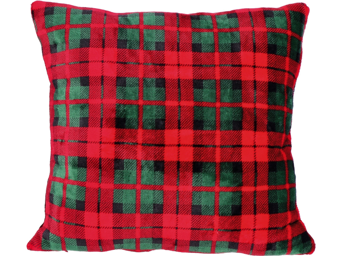 Cuscino 45x45cm sherpa in flanella colori assortiti