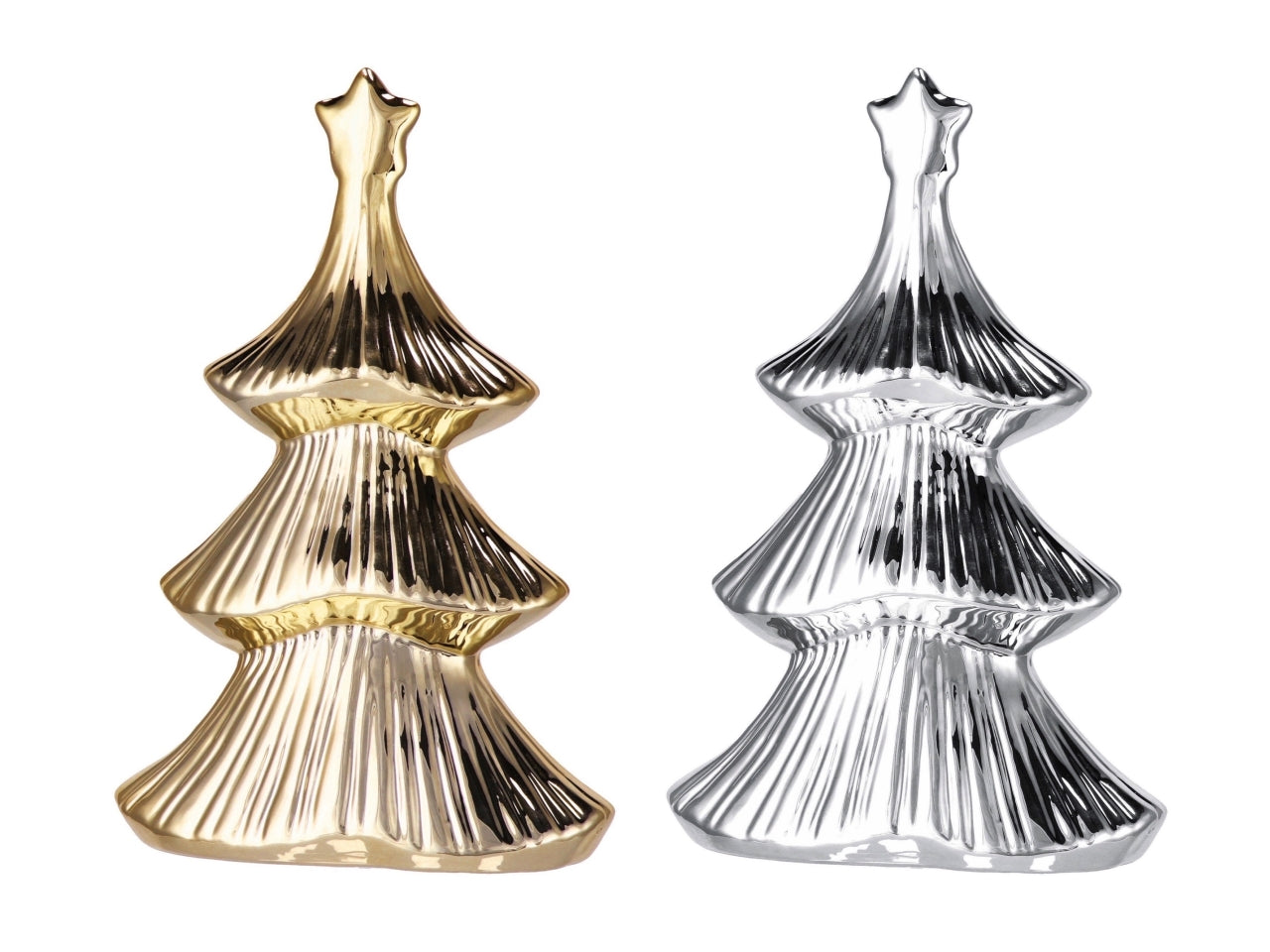 Albero in ceramica 17x9x26cm in colori assortiti