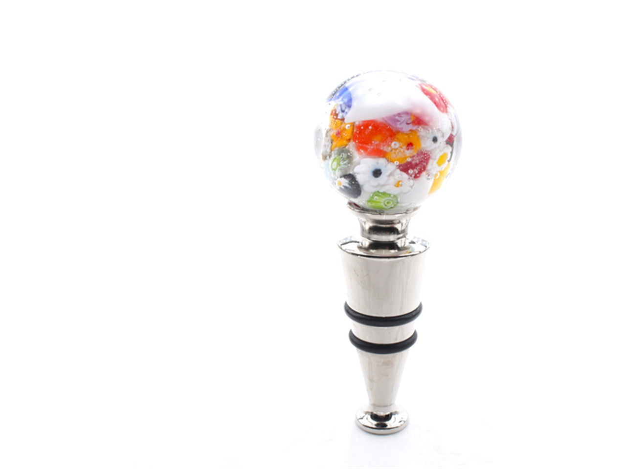Tappo palla murrina di colore bianco in confezione regalo