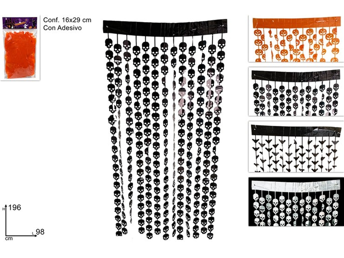 Tenda halloween 98x196cm assortite