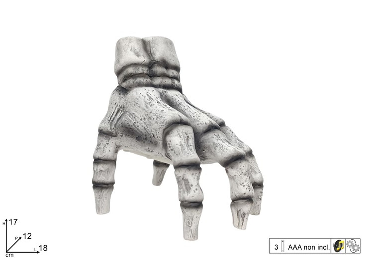 Mano lattice con movimento