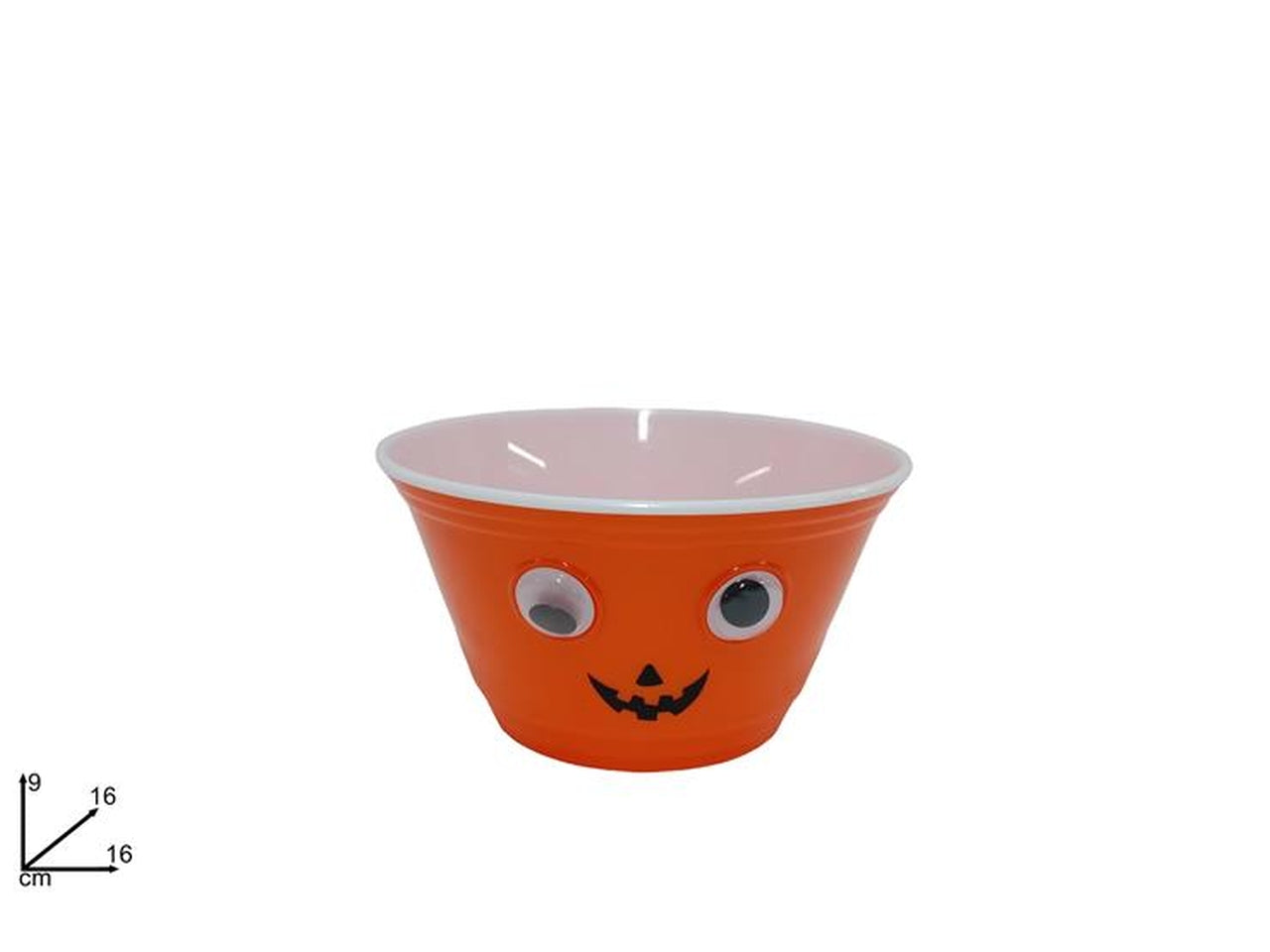 Coppetta plastica halloween 16cm