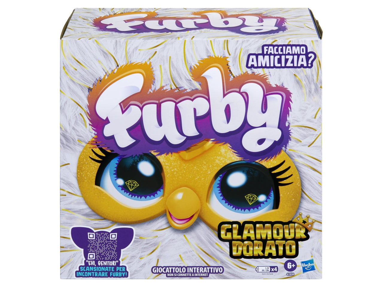 Fur furby golden glam