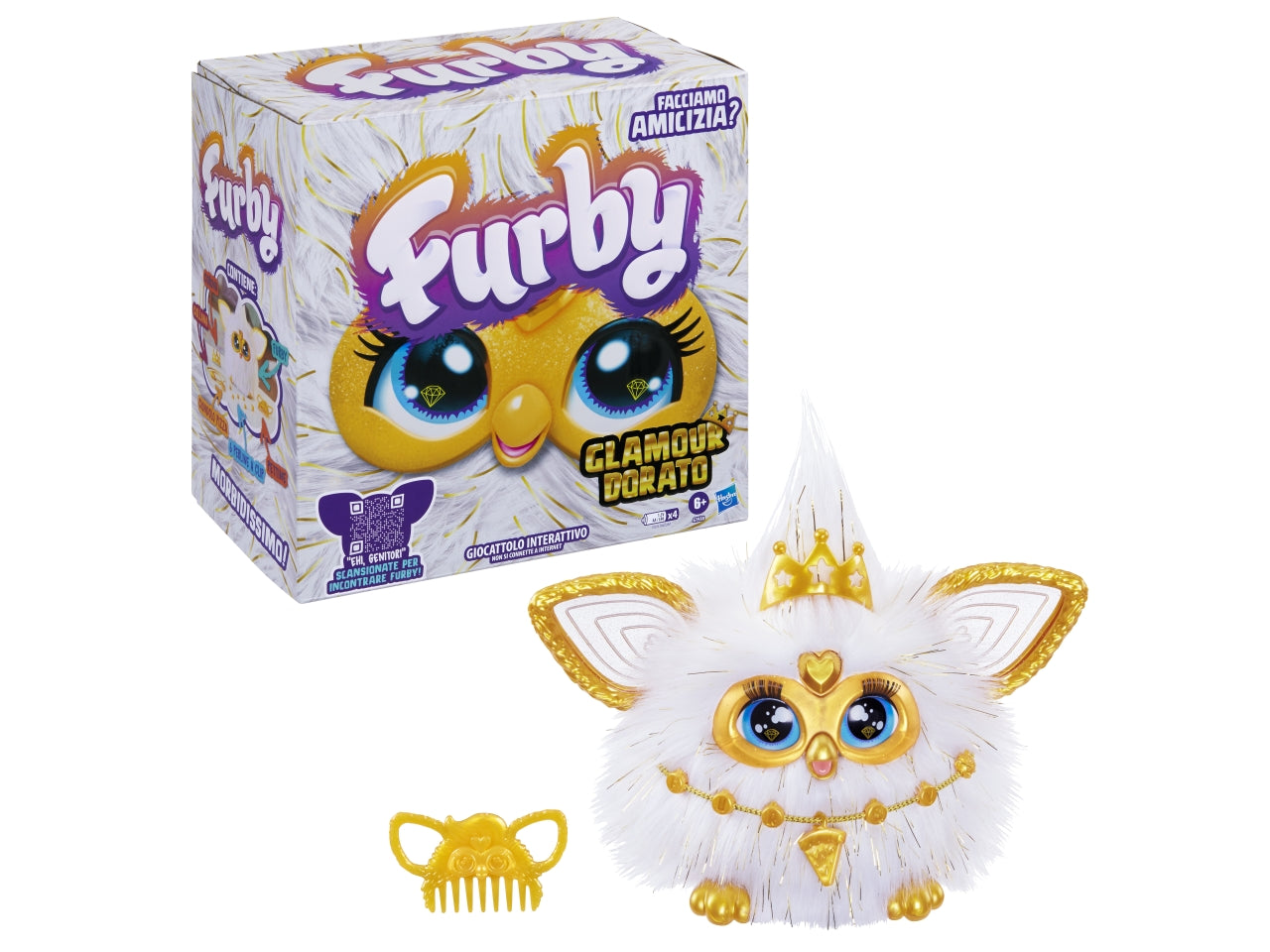 Fur furby golden glam
