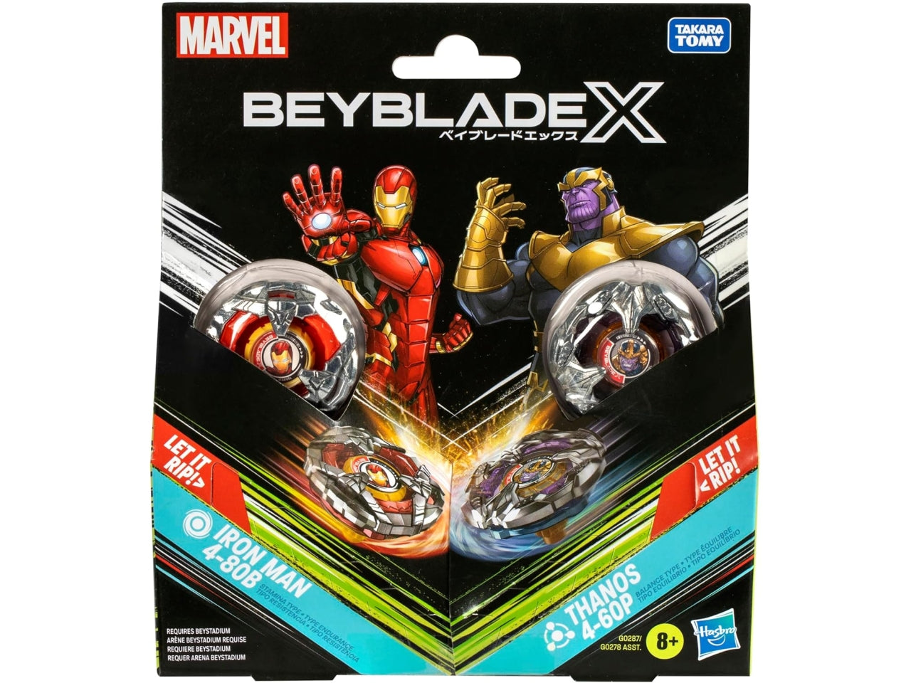 Bey Blade Bbx Marvel Collab Multipack Excl Ast