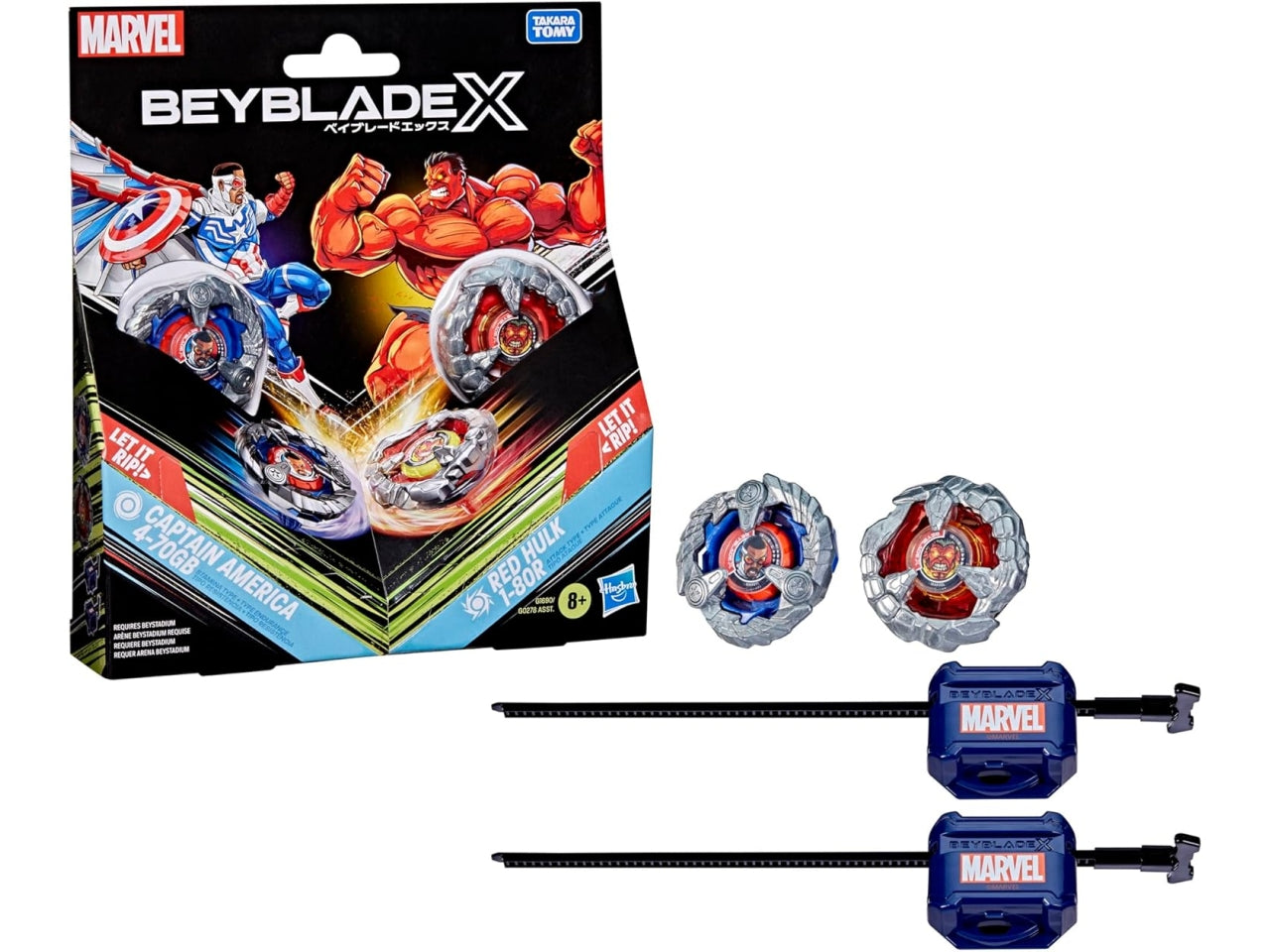 Bey Blade Bbx Marvel Collab Multipack Excl Ast