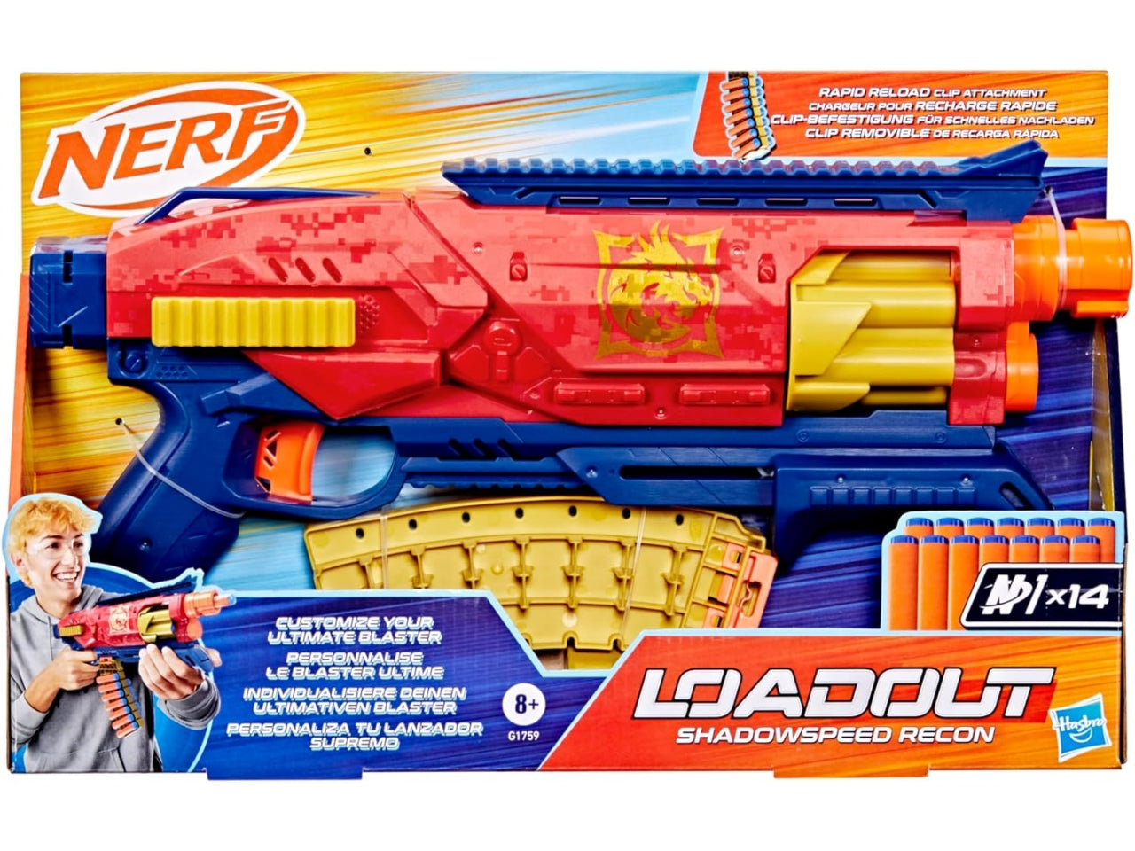 Nerf loadout shadowspeed recon