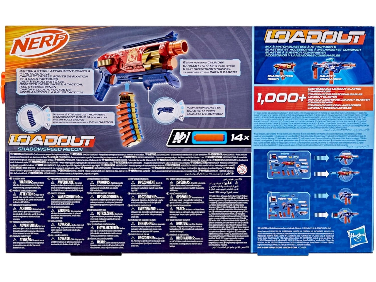 Nerf loadout shadowspeed recon
