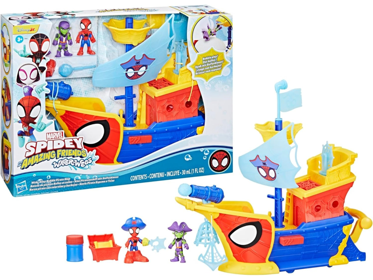 Spidey water web nave pirati