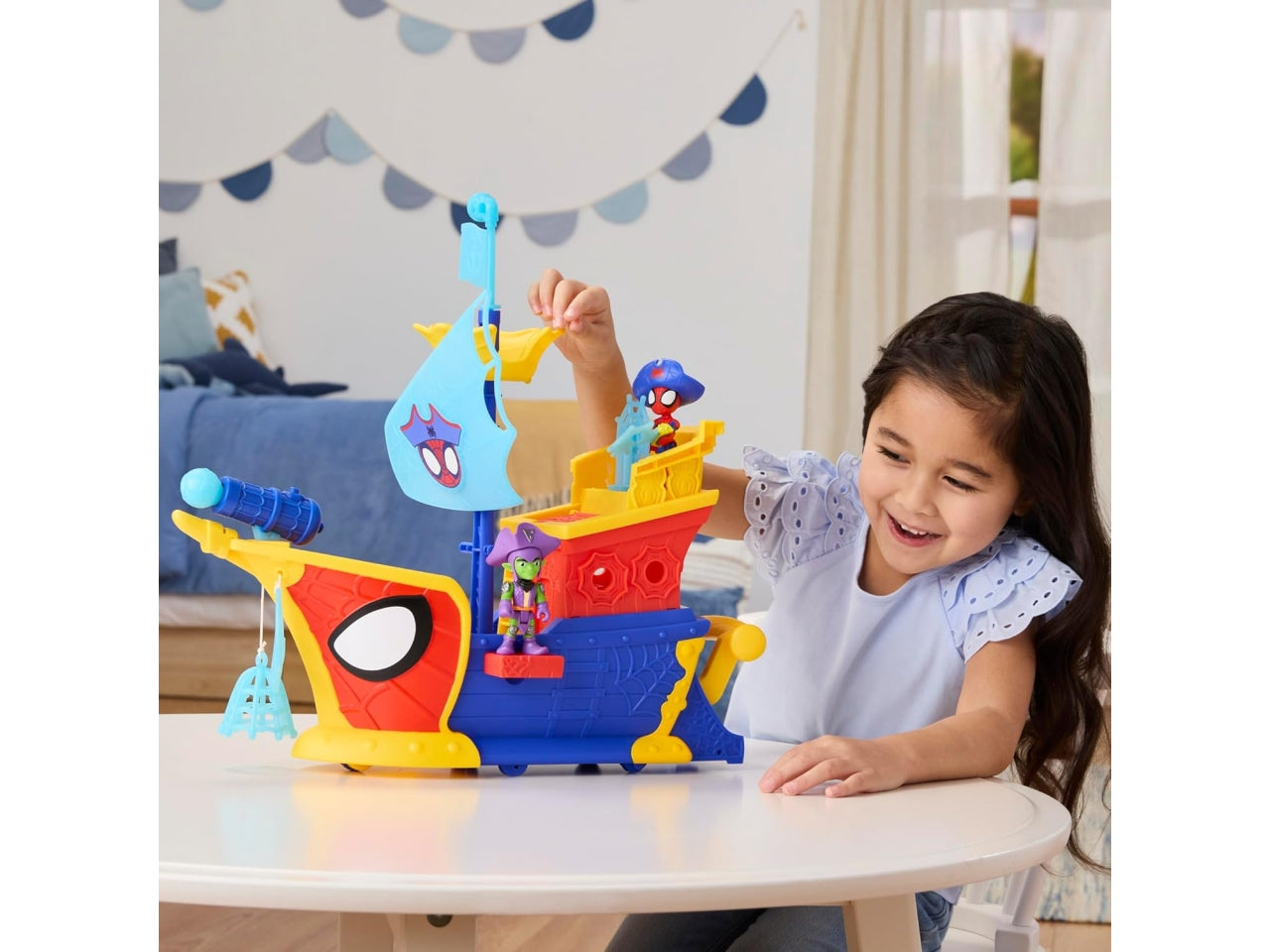 Spidey water web nave pirati