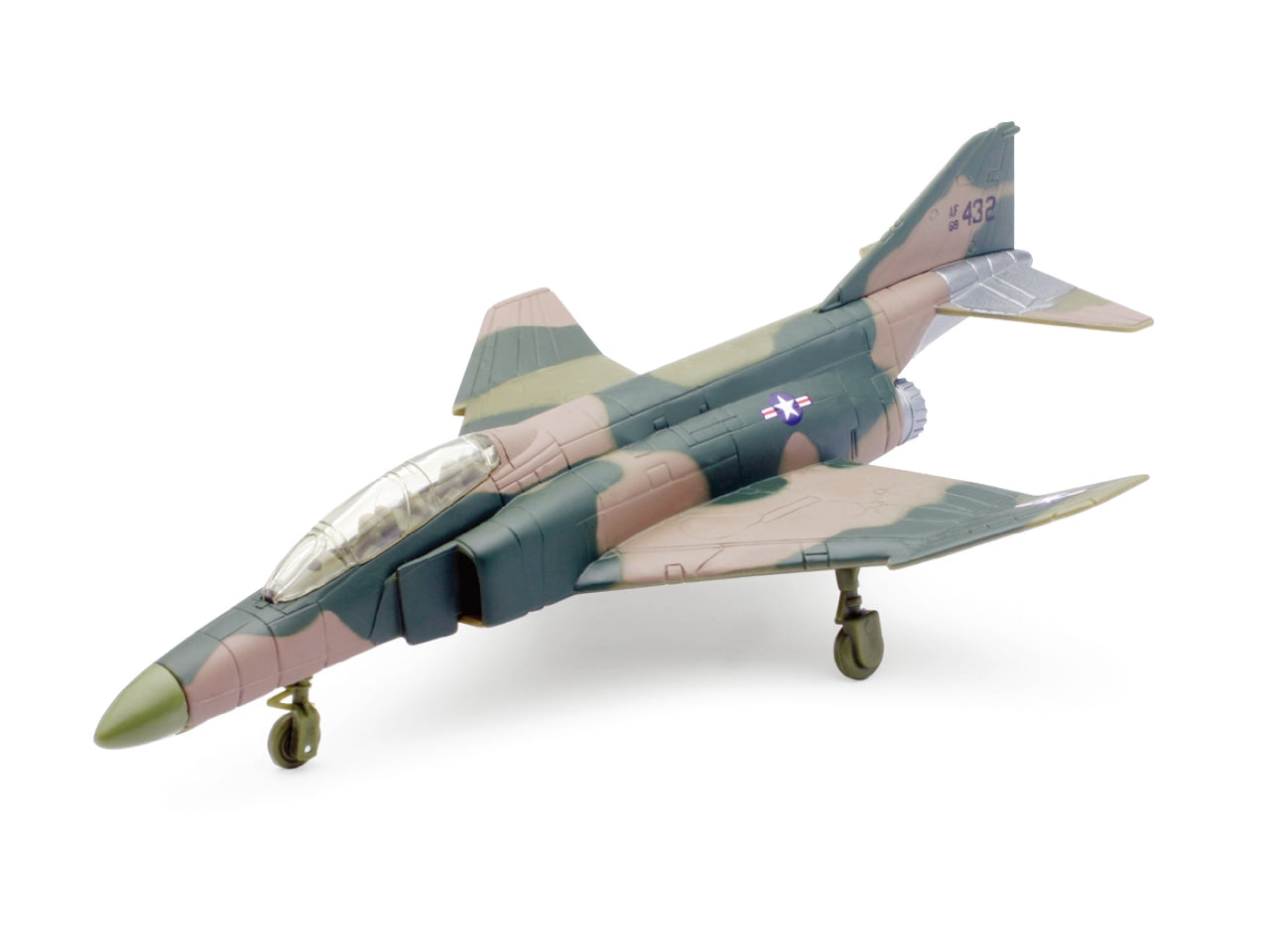 Aereo skypilot fighter with stand 1:72 in 6 assortimenti