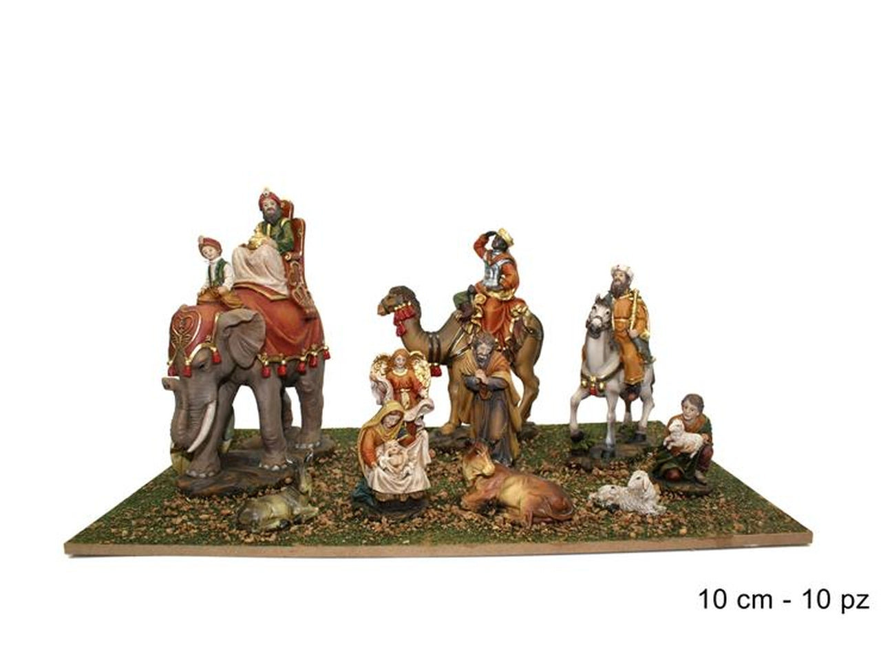Nativita' 10cm set 10 pezzi