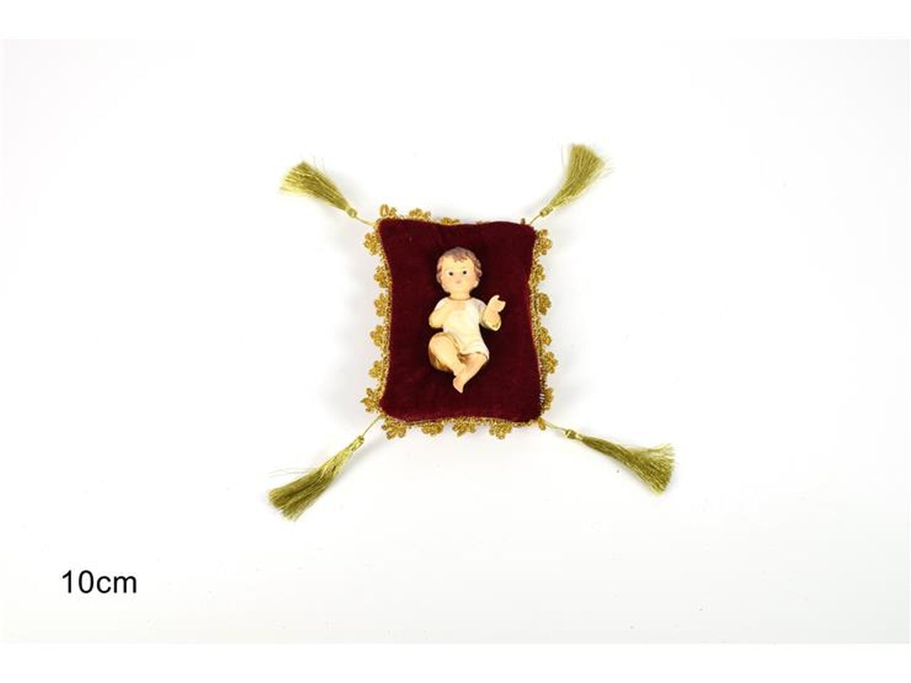 Gesu bambino su cuscino