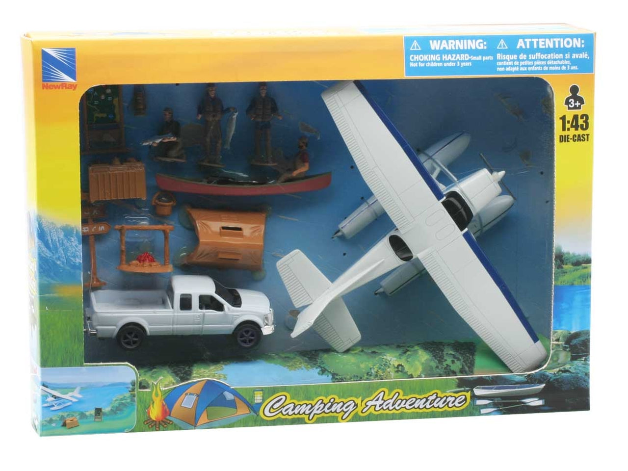 Camping set con float plane and playmat