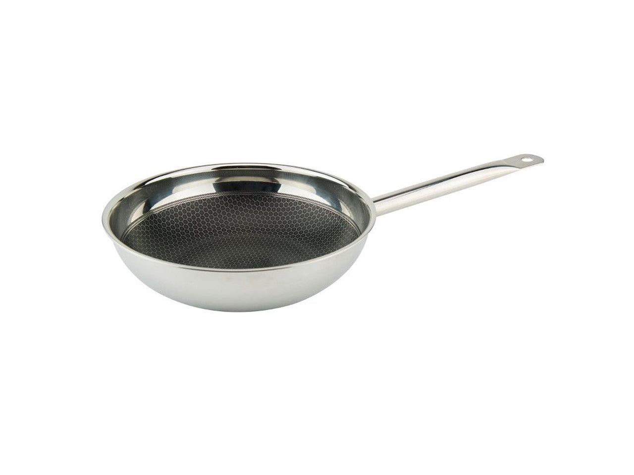 Ax active wok professionale inox triplo strato induzione 28cm