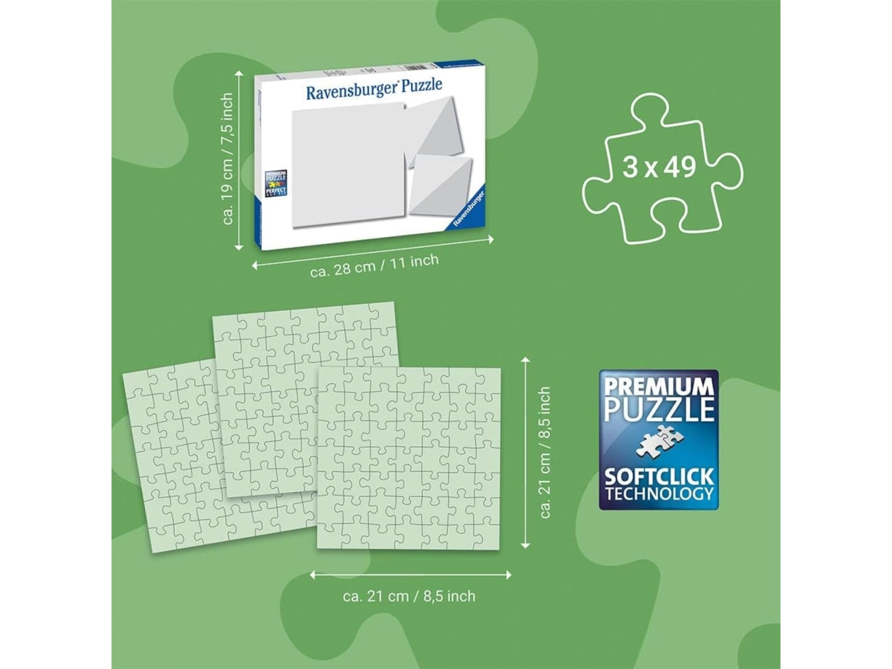 Puzzle 3x49 pezziPrincipesse disney b