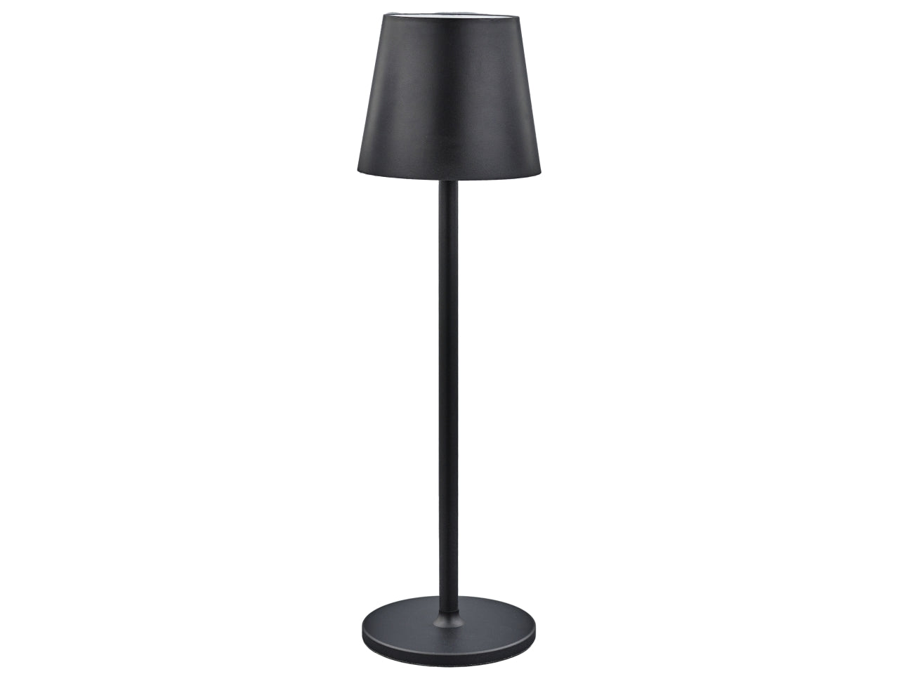 Round pro lampada touch nera 10x10xh.38cm