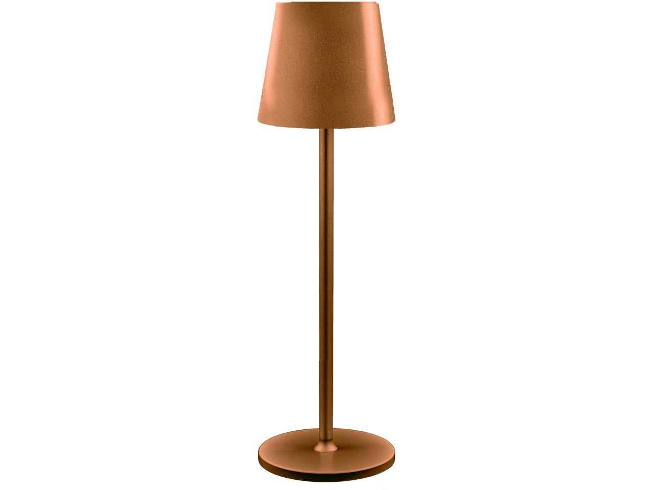 Round pro lampada touch marrone 10x10xh.38cm