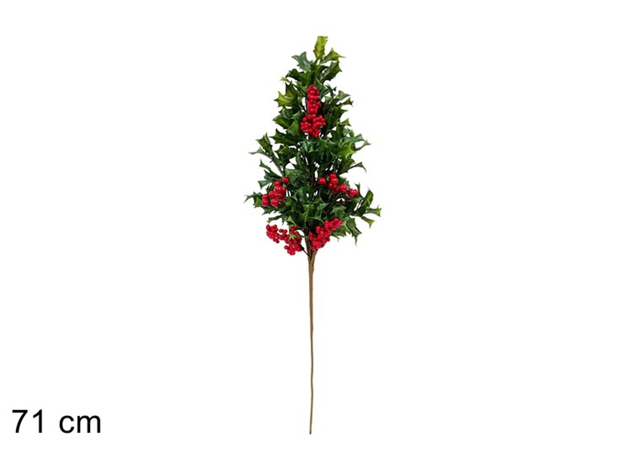 Ramo vischio 71cm con bacche