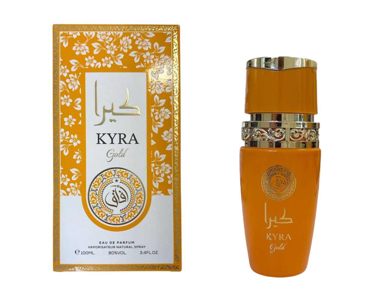 Afaq kyra gold eau de parfum 100ml