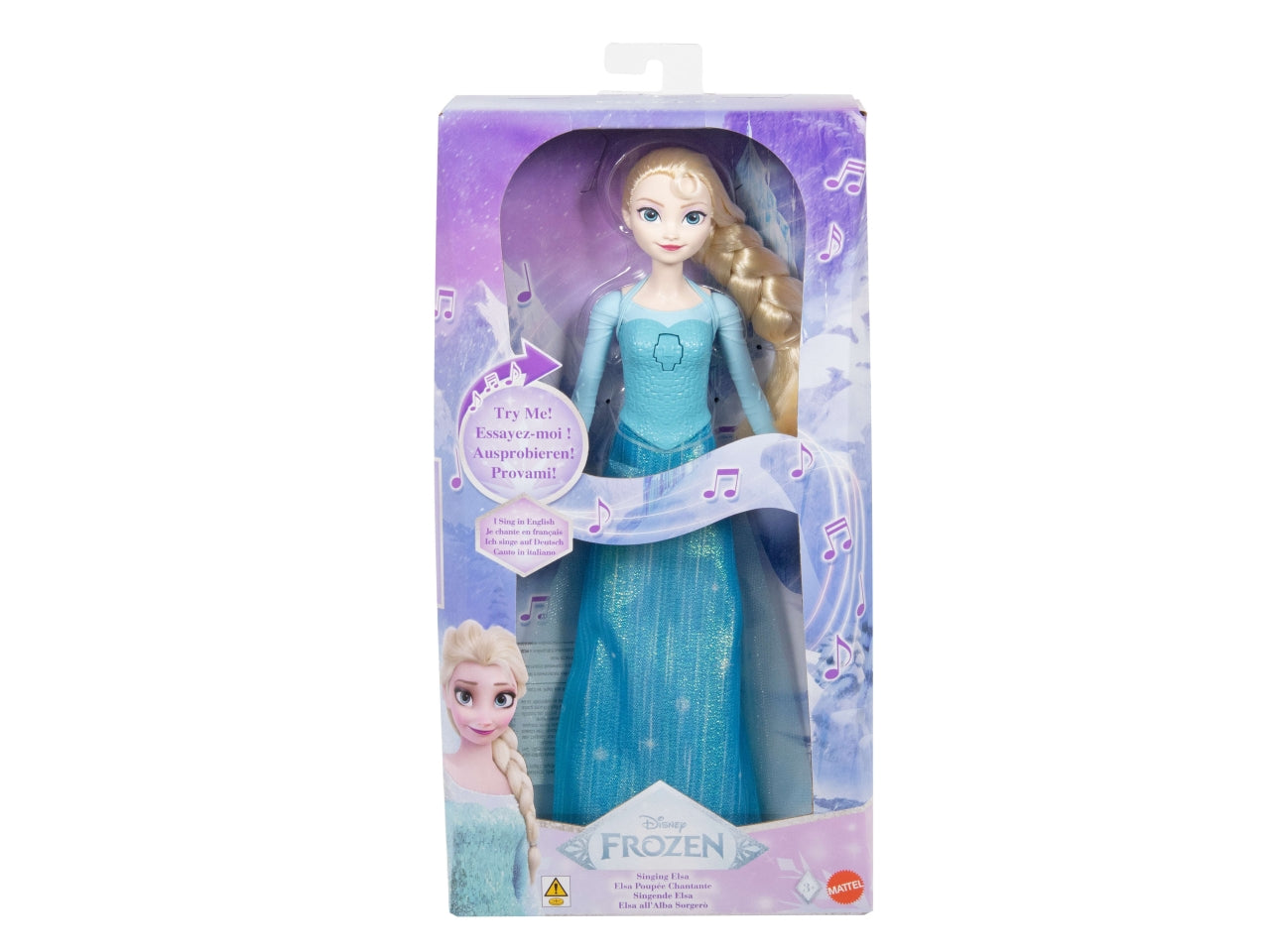 Disney princess Elsa cantante