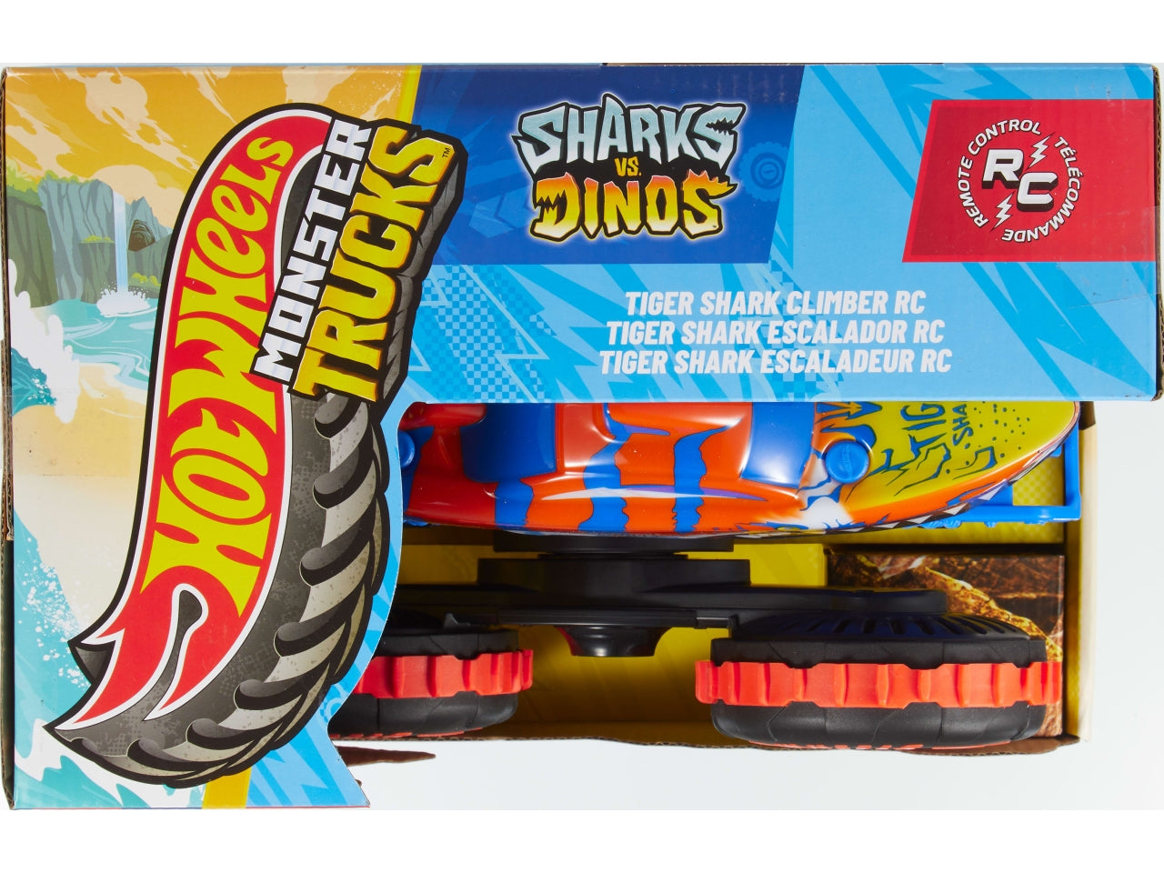 Hot wheels mt tiger shark climber