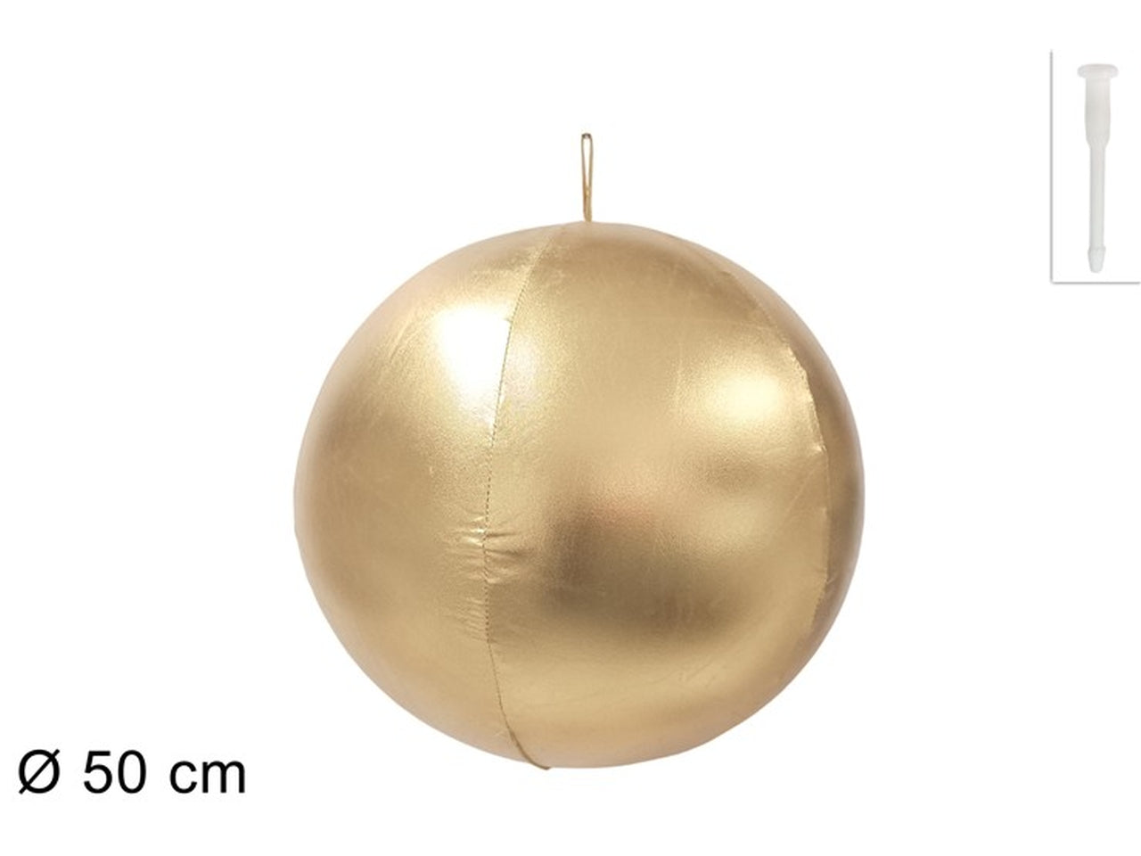 Palla gonfiabile 50cm oro