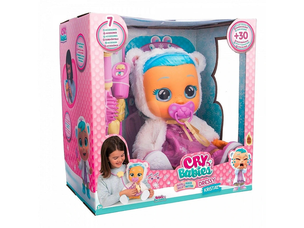 Cry Barbies dressy 2.0 con pelo