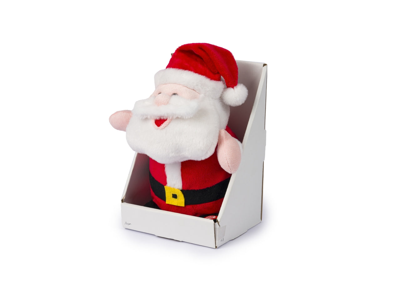 Babbo natale h.25cm con luci movimento e canzoni italiane
