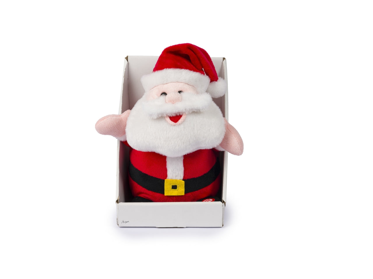 Babbo natale h.25cm con luci movimento e canzoni italiane