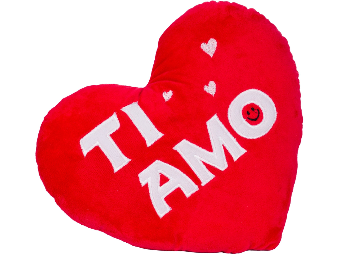 San valentino cuscino cuore 32cm ti amo/i love you in 2 assortimenti