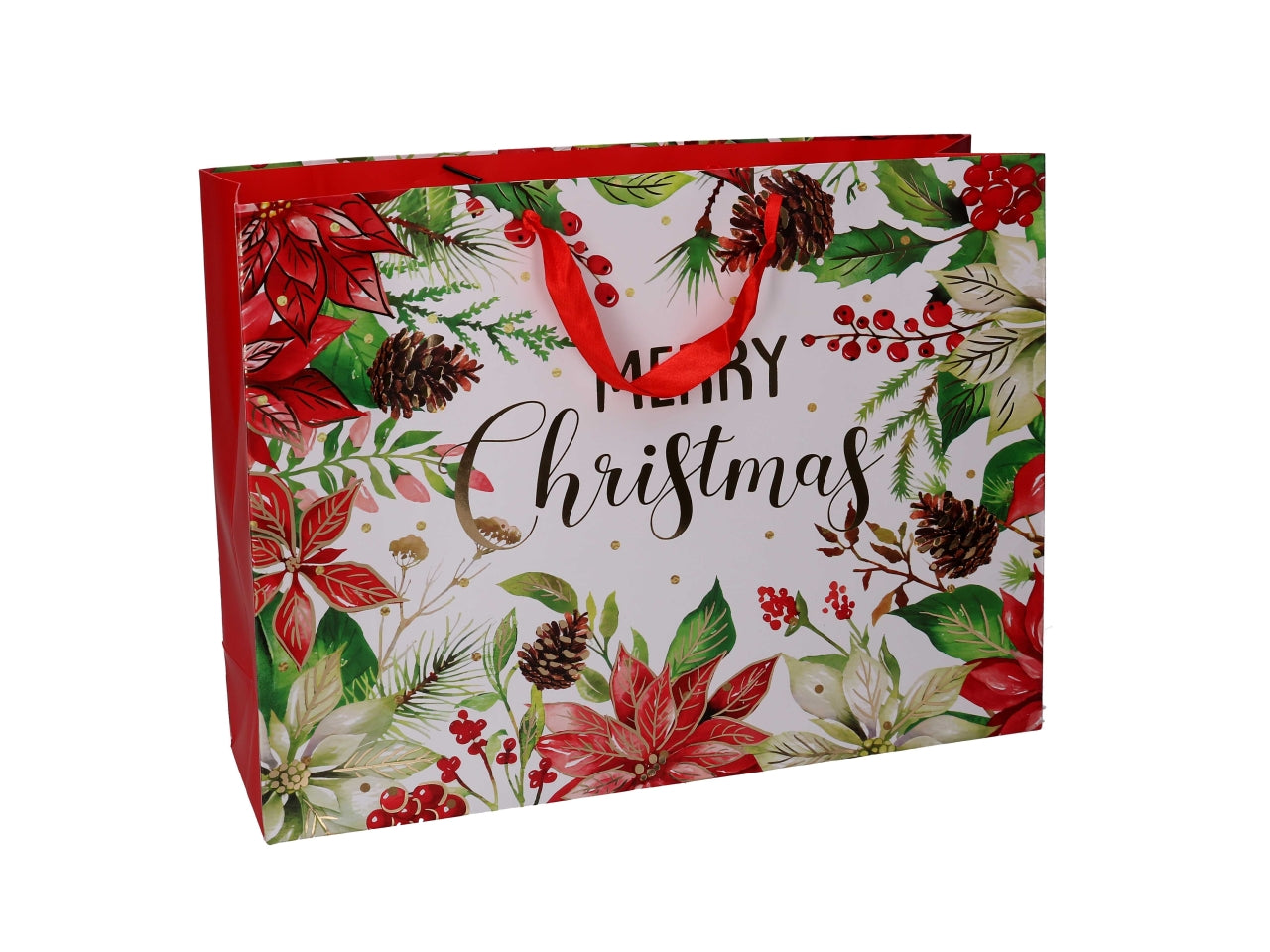 Shopper 42x12xh.31cm con fiori e dolci fantasie assortite