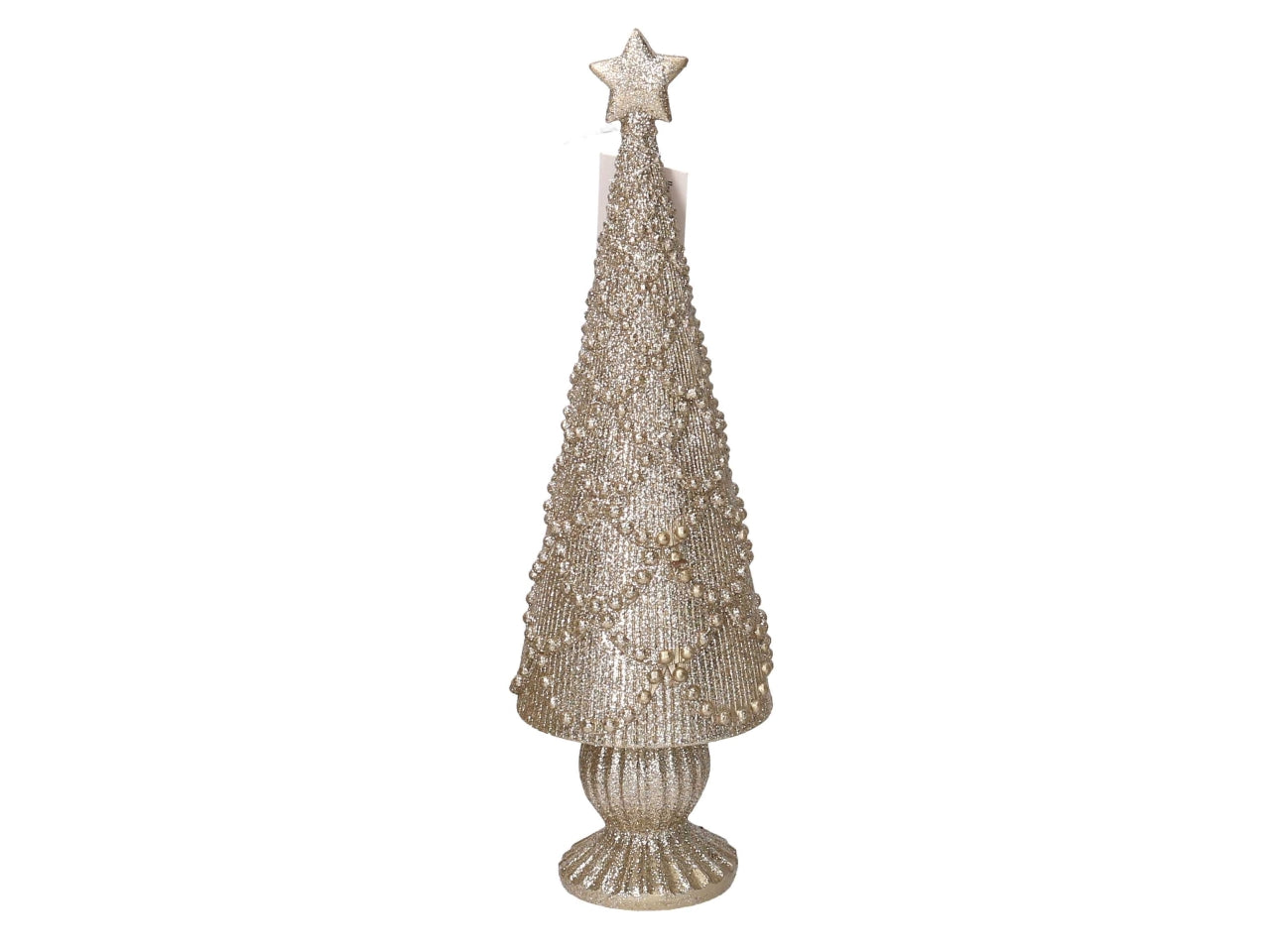 Albero 9xh.29cm in resina oro