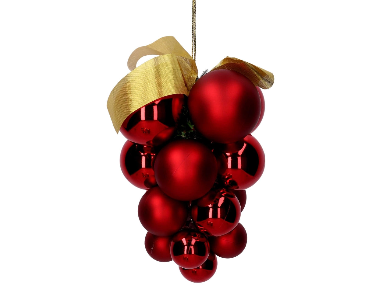 Palle grappolo 20cm rosso