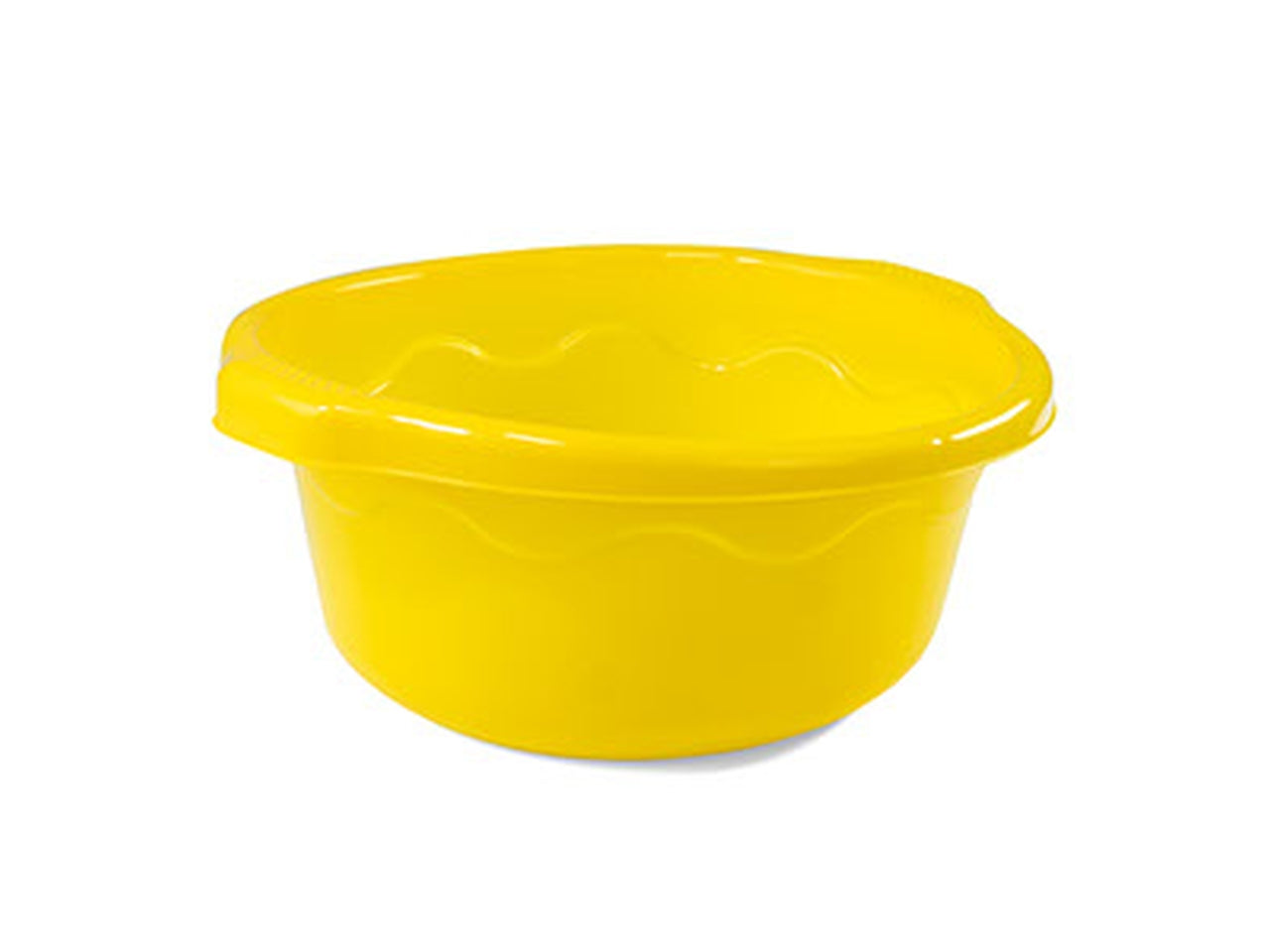 Bacinella vulcano tonda d.35 giallo