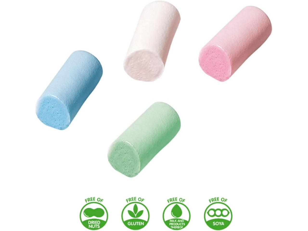 Dulcinubes assortiti busta 125pz
