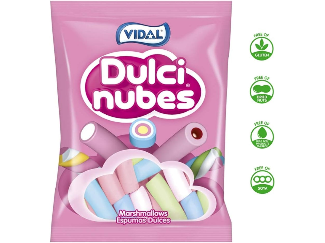 Dulcinubes assortiti busta 125pz