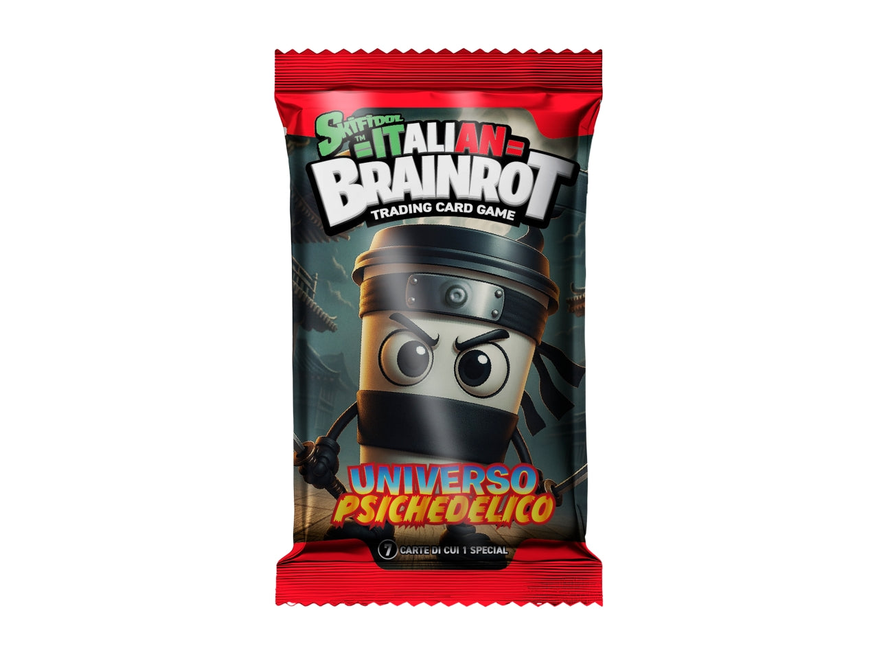 BRAINROT Flowpack 7 carte Serie Alpha - Universo Psichedelico