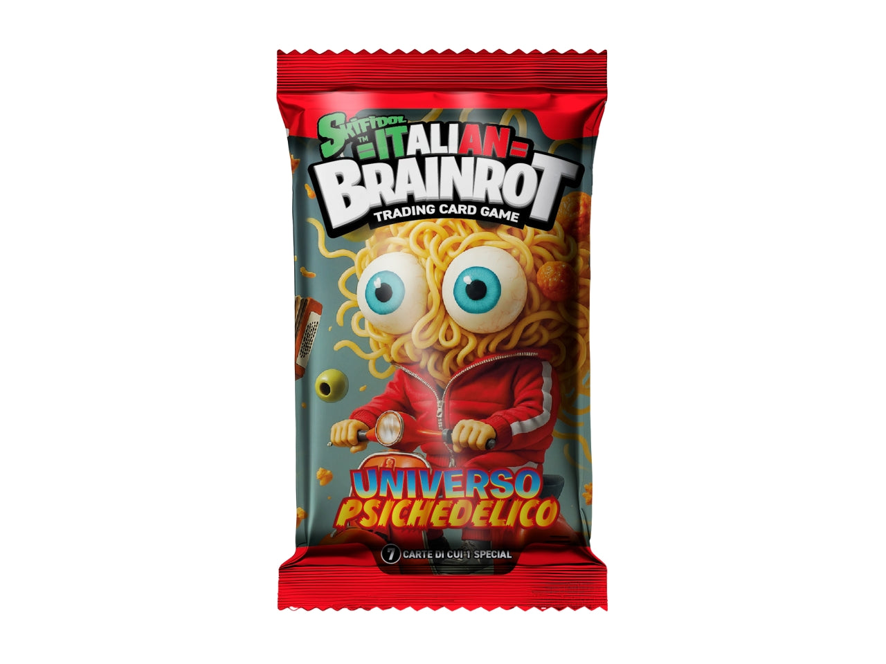 BRAINROT Flowpack 7 carte Serie Alpha - Universo Psichedelico