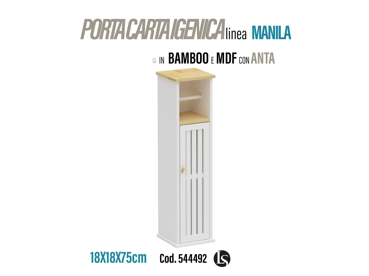 Mobile in mdf 18x18x75cm
