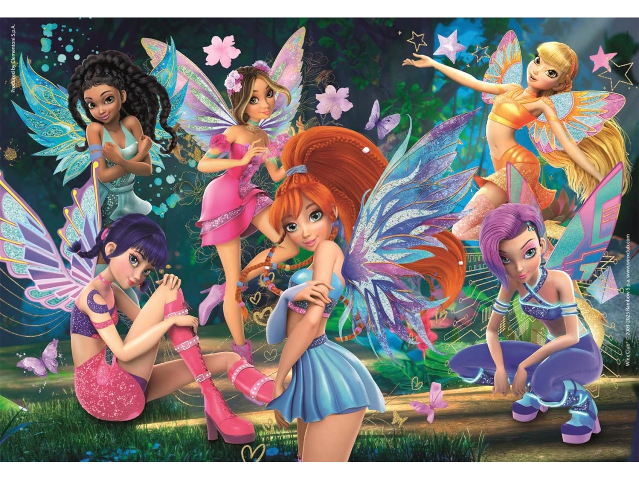 Puzzle da 104 pezzi Super Winx 2025