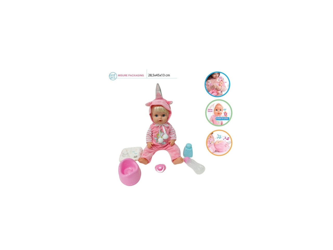 Birby fantasy unicorno interattivo