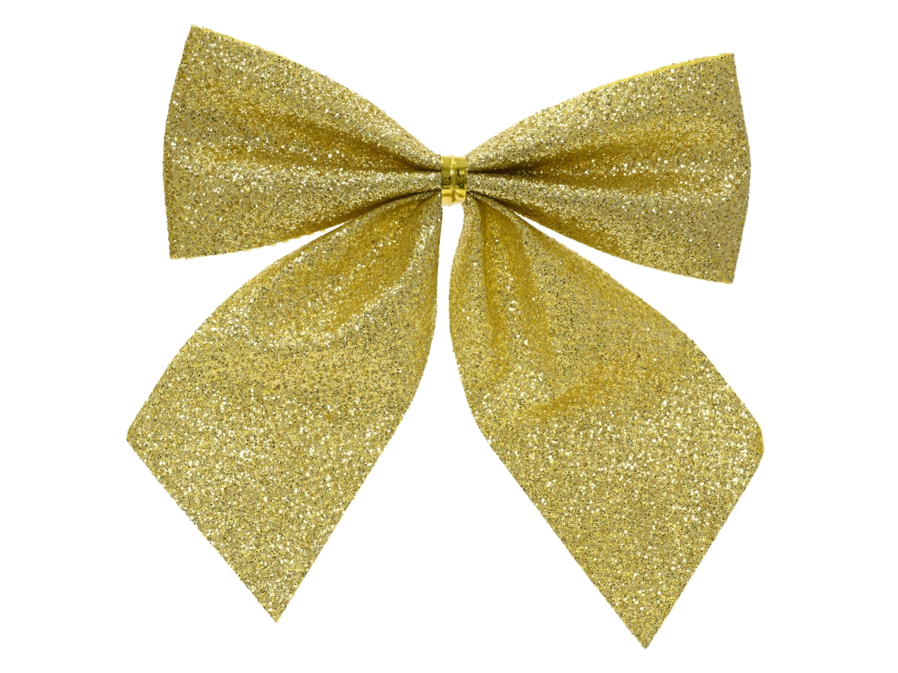 Fiocco oro glitter in cartella da 5 pezzi
