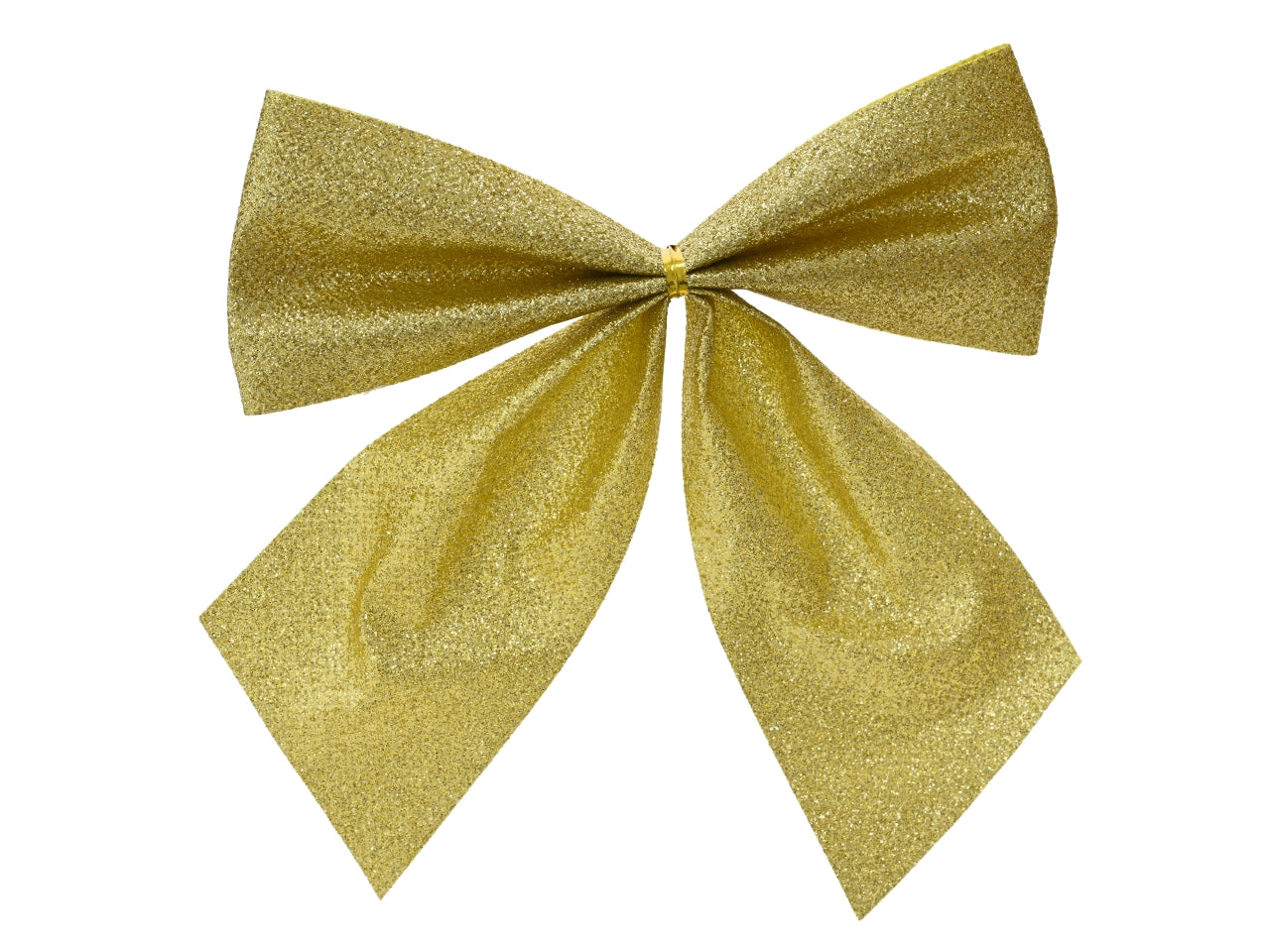 Fiocco oro glitter in cartella da 3 pezzi